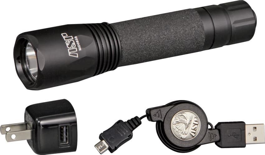Triad LED USB Flashlight