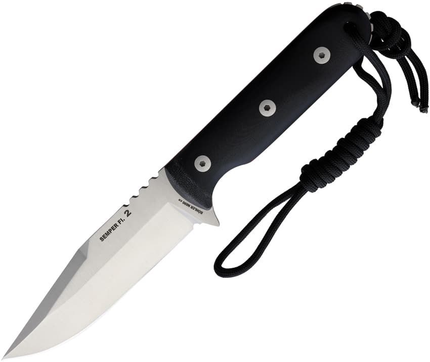 Semper Fi 2 Fixed Blade Black