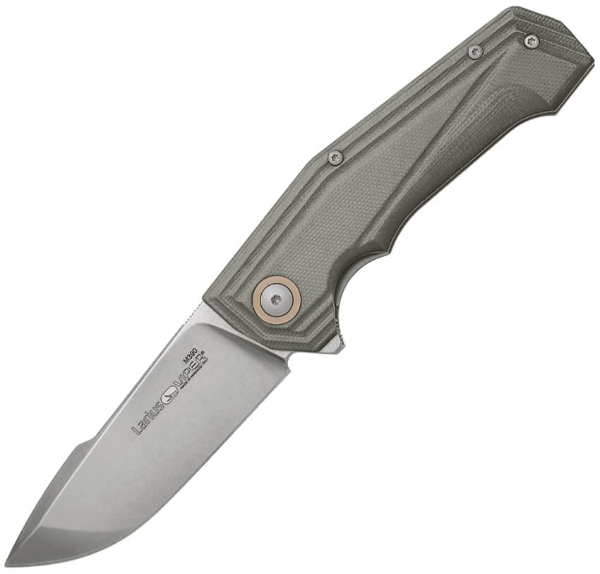 Larius Linerlock Green G10