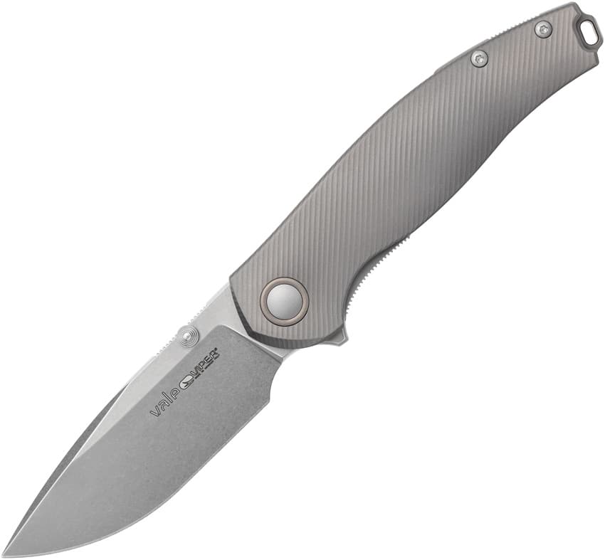 Vale Linerlock Gray Ti