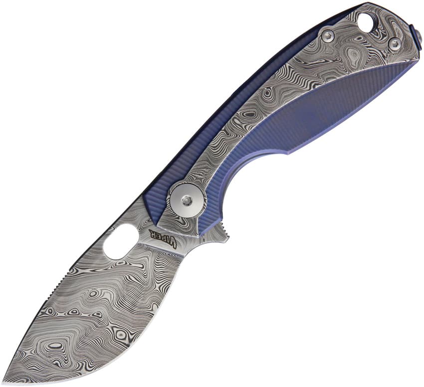 Lille Framelock Titanium Blue