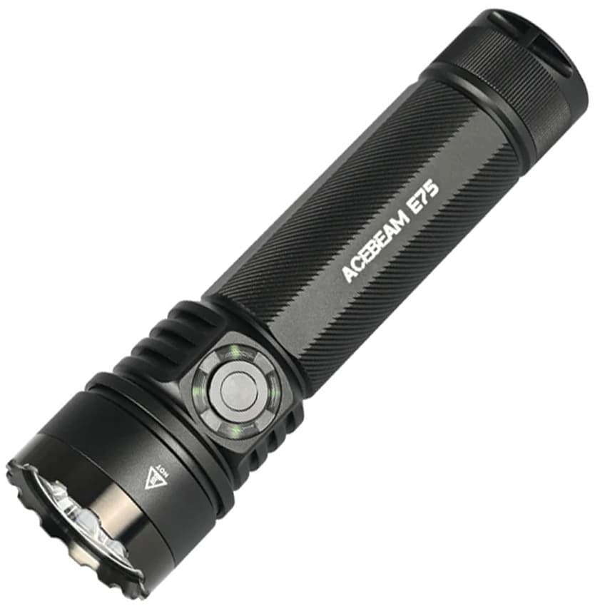 E75 Flashlight Black