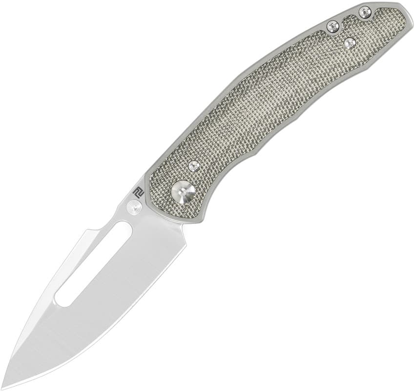 Boa Framelock Green Micarta