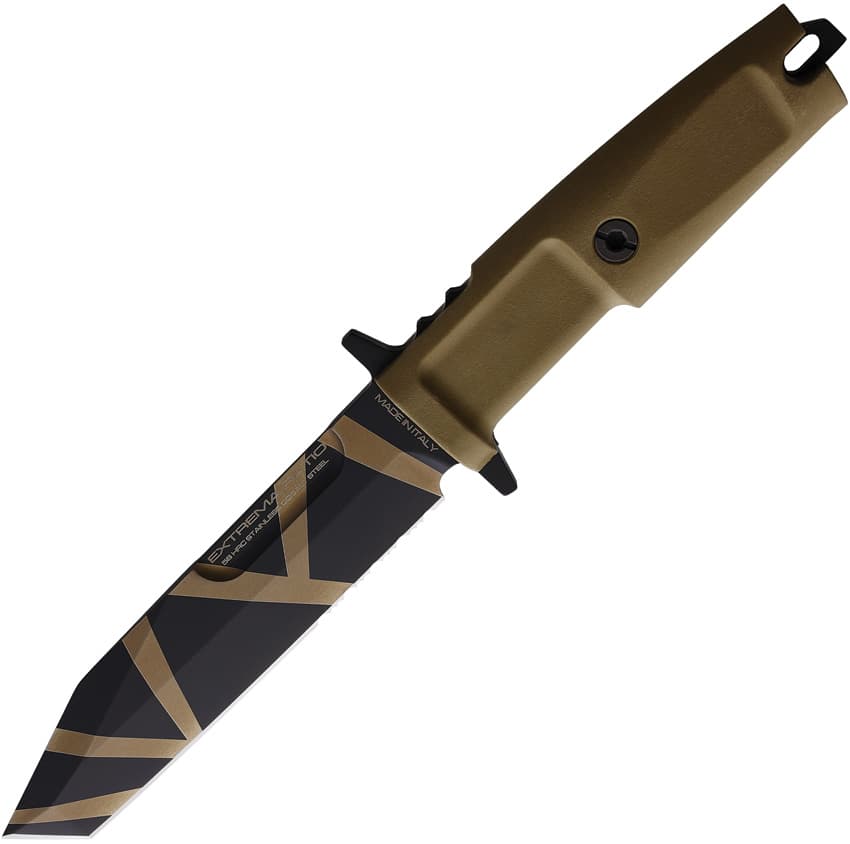 Fulcrum S Fixed Blade Desert