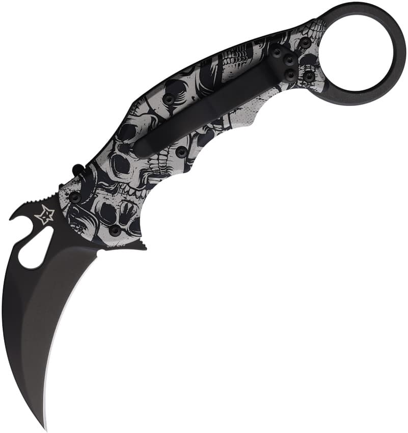 Karambit Linerlock Skull