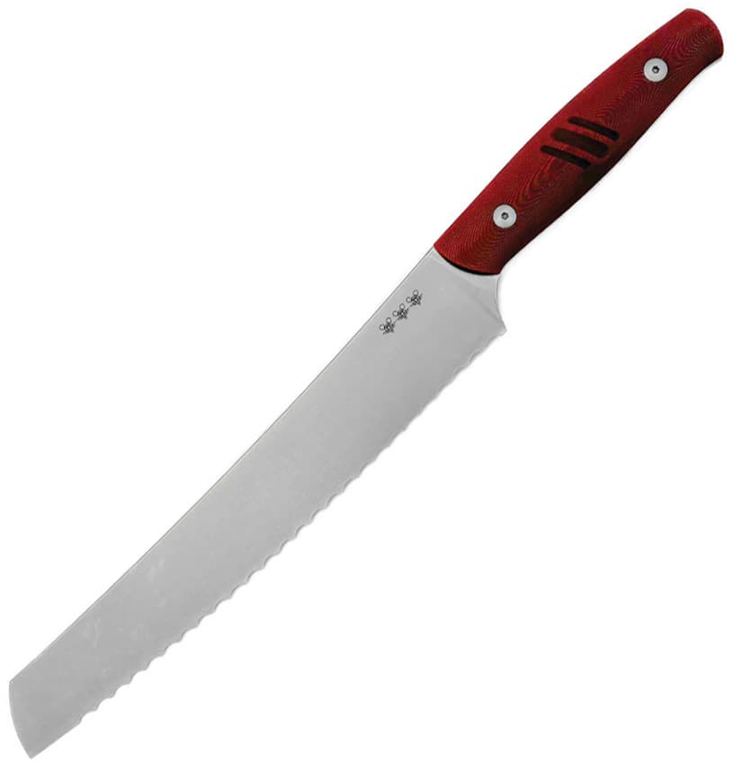 Bread Knife Red G10