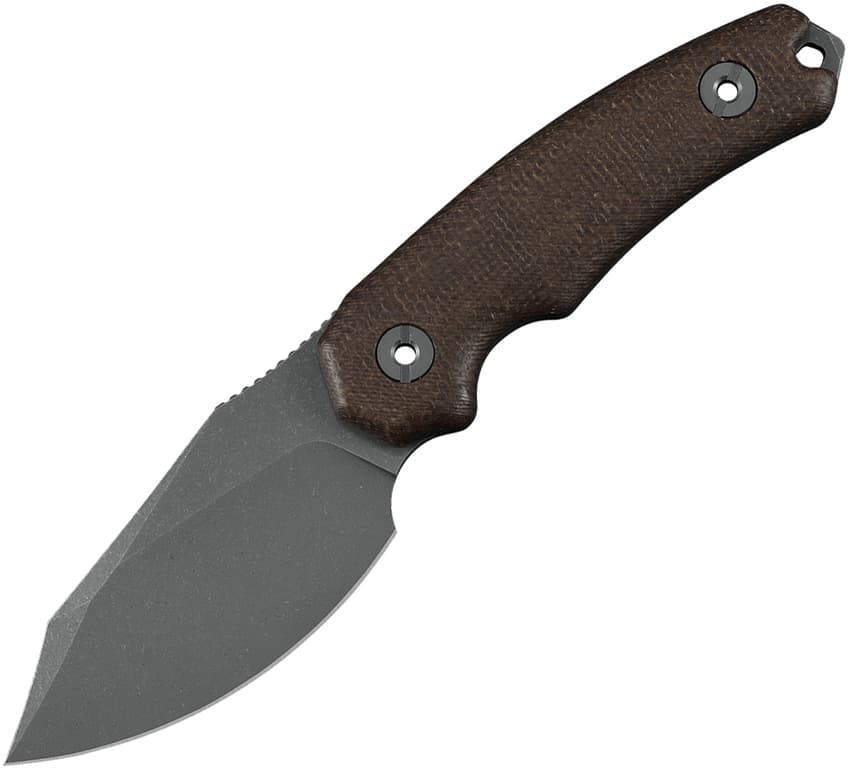 Stiffy D Fixed Blade Brown