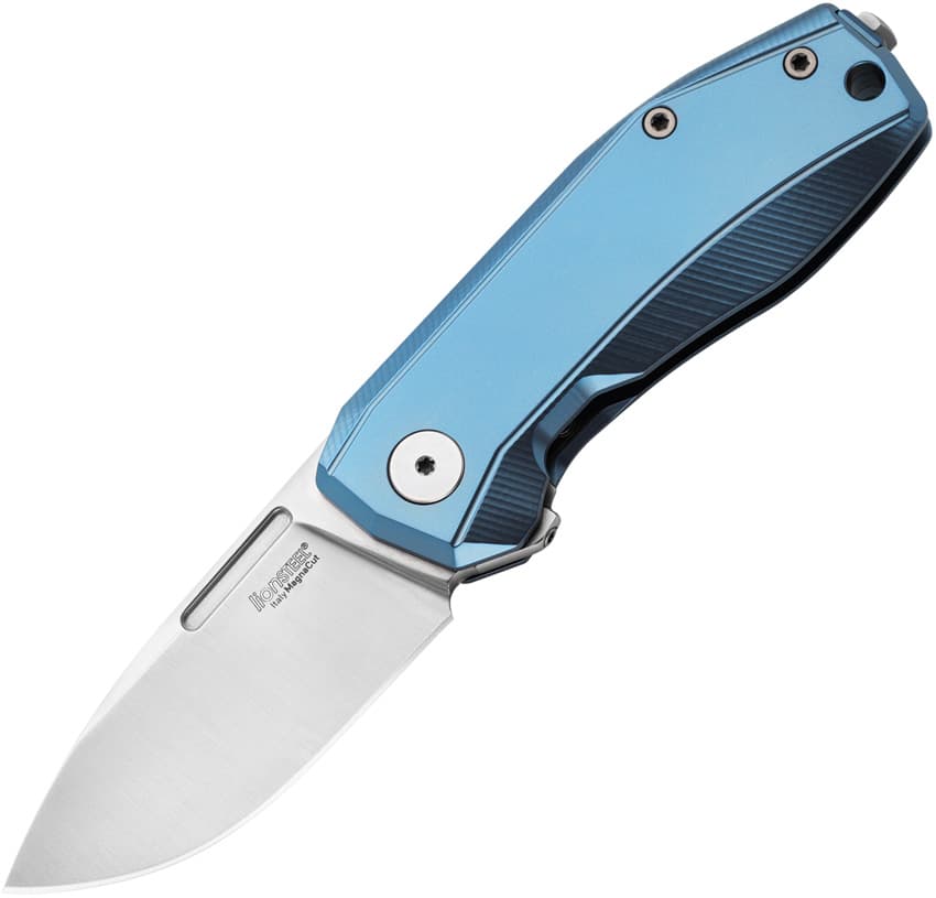 Nano Framelock Blue TI