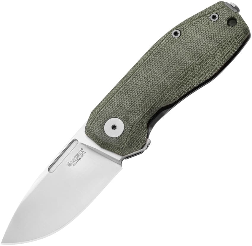 Nano Framelock Green Micarta