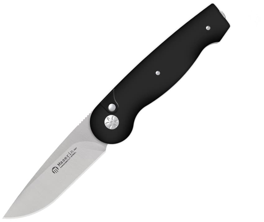 Summit Button Lock Black G10