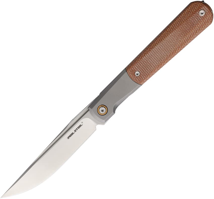 Barlow RB-7 Framelock Micarta