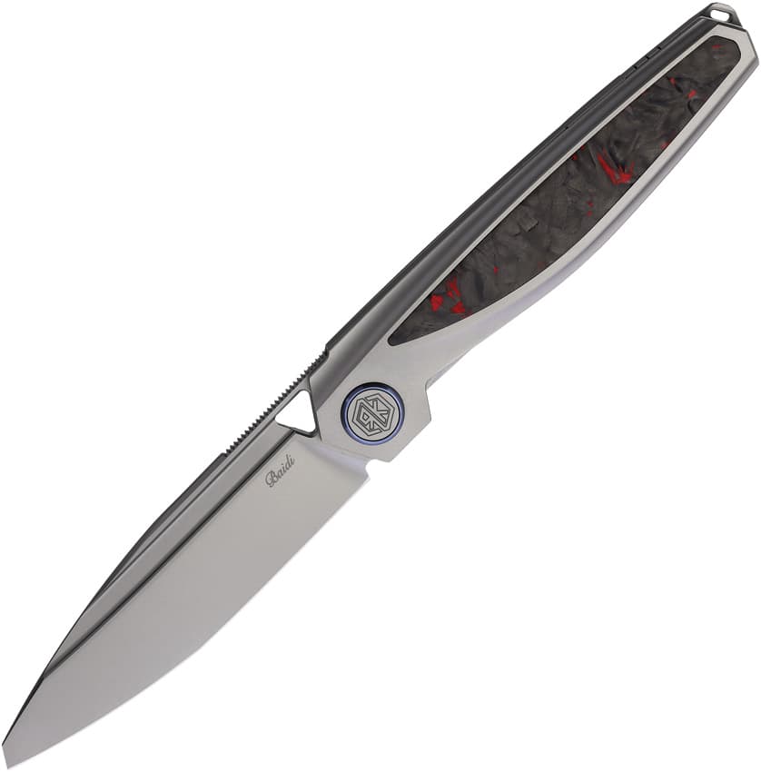 Baidi-T Linerlock Red CF